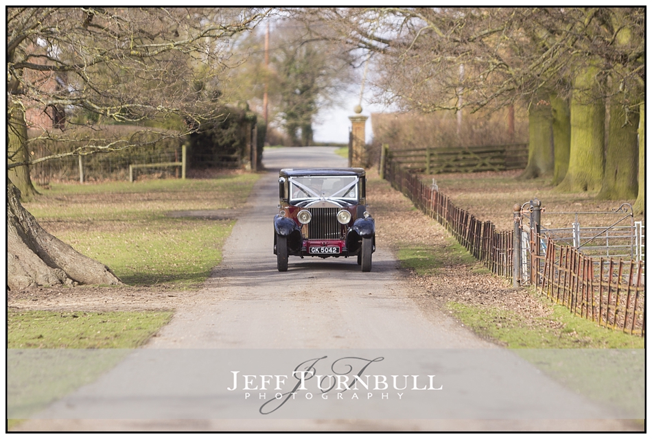 Wedding Car Arriving Layer Marney Tower