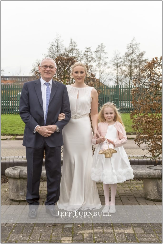 Bride, Father and Daughter