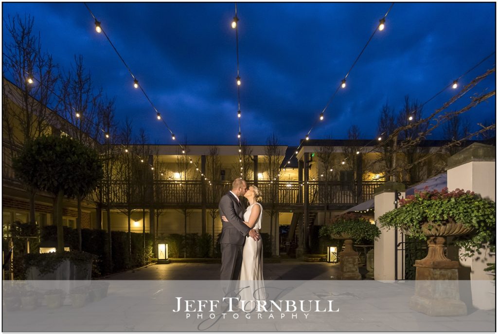 Evening Wedding Photography Lion Inn
