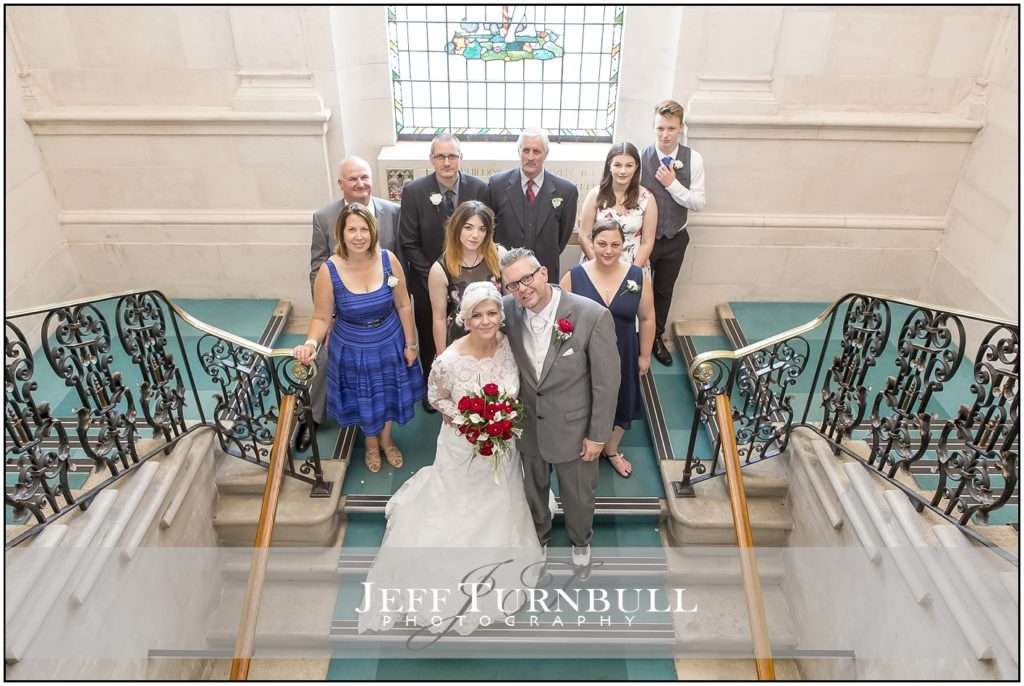 Wedding Photographs at Braintree Town Hall