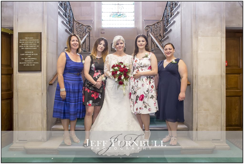 Bridesmaids Braintree Town Hall