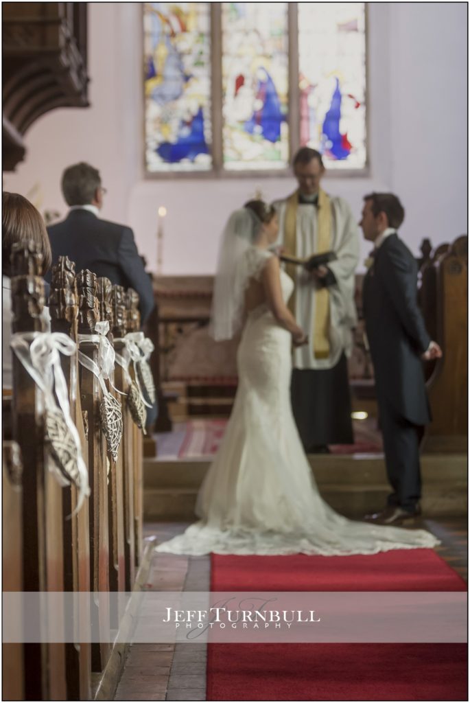 Wedding Ceremony St Mary's Church High Easter