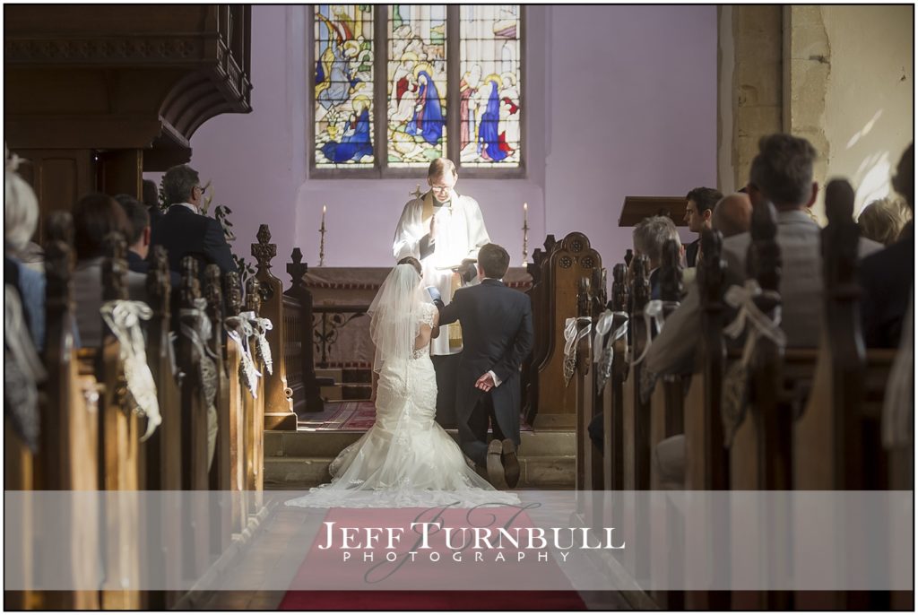 Wedding Ceremony St Mary's Church High Easter
