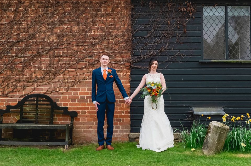 Leez Priory Mini Wedding | Spring Wedding Photography