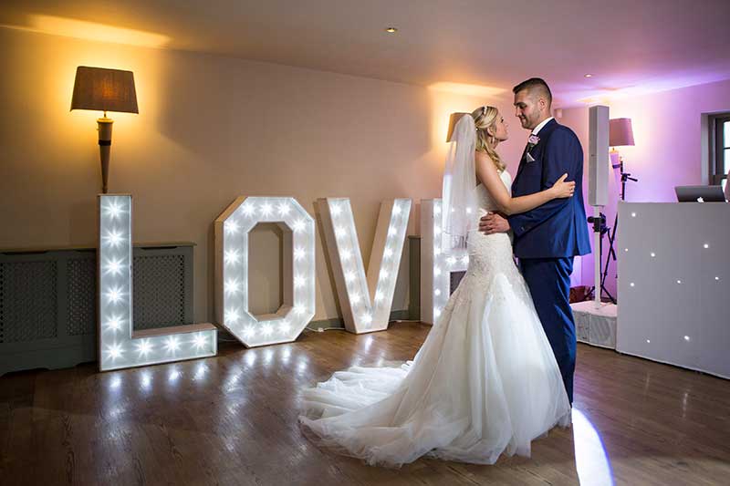Bride and Groom First Dance