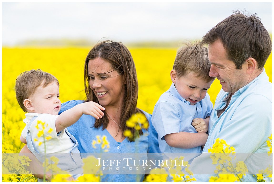 Rape Field Family Portrait