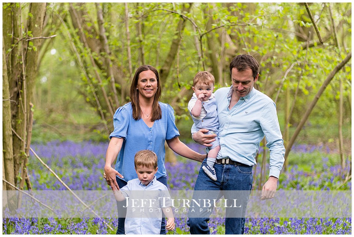 Rape Field and Bluebell Wood Portraits