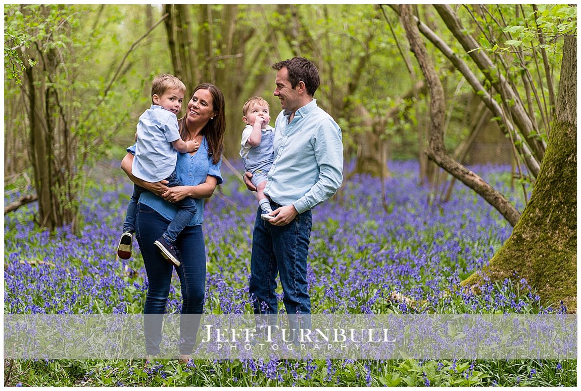 Rape Field and Bluebell Wood Portraits Suffolk