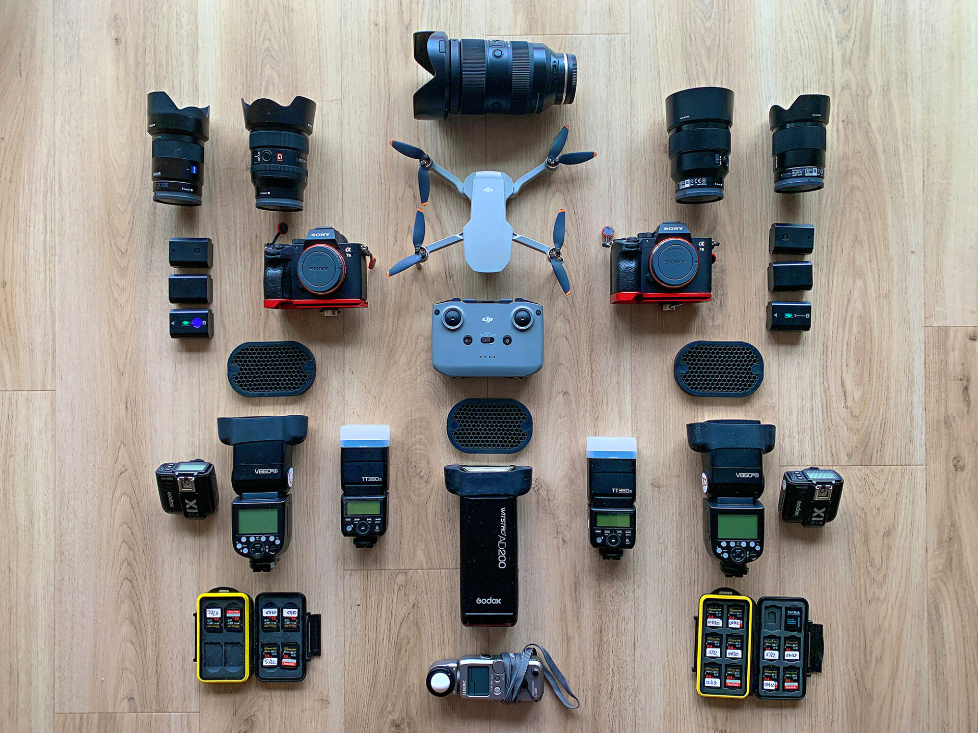 Jeff Turnbull Wedding Photographer - Photo of Camera Equipment