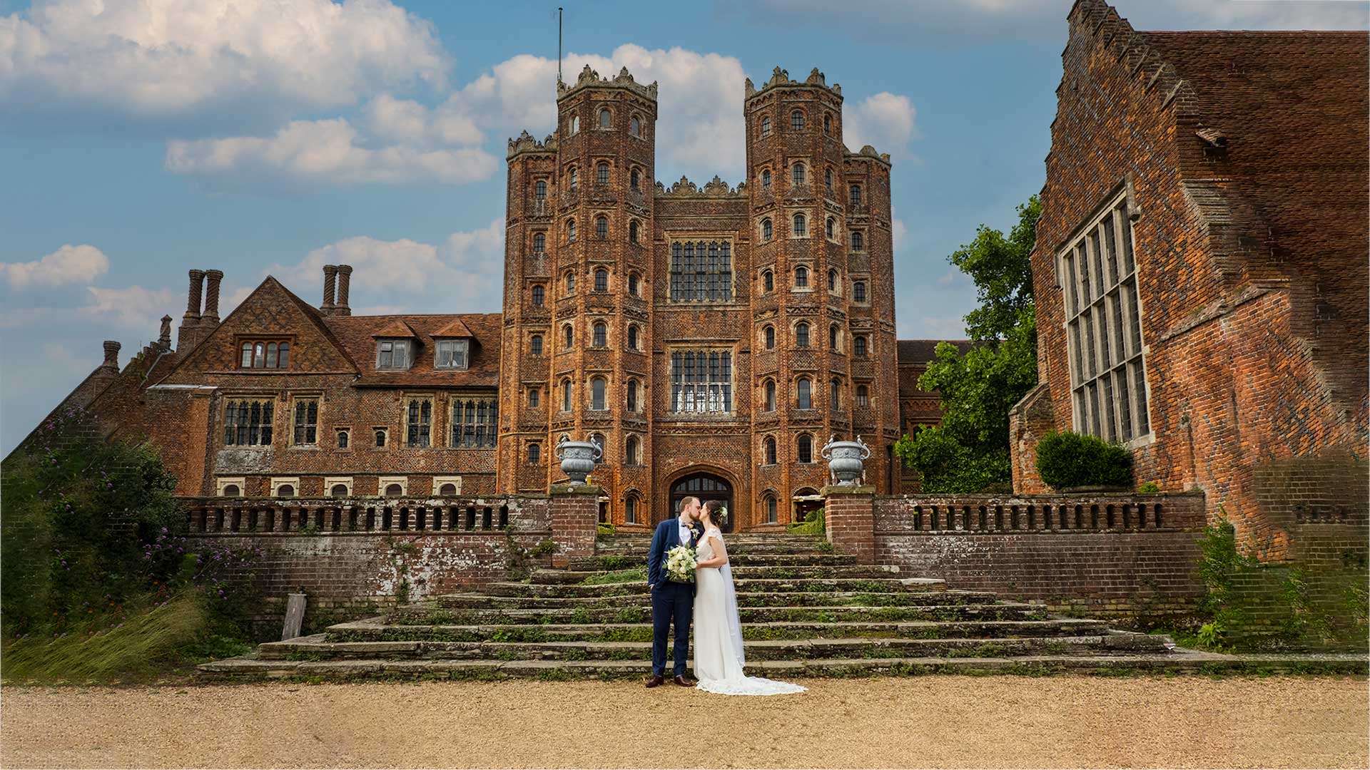 Wedding Photography at Layer Marney Tower - Essex Venue